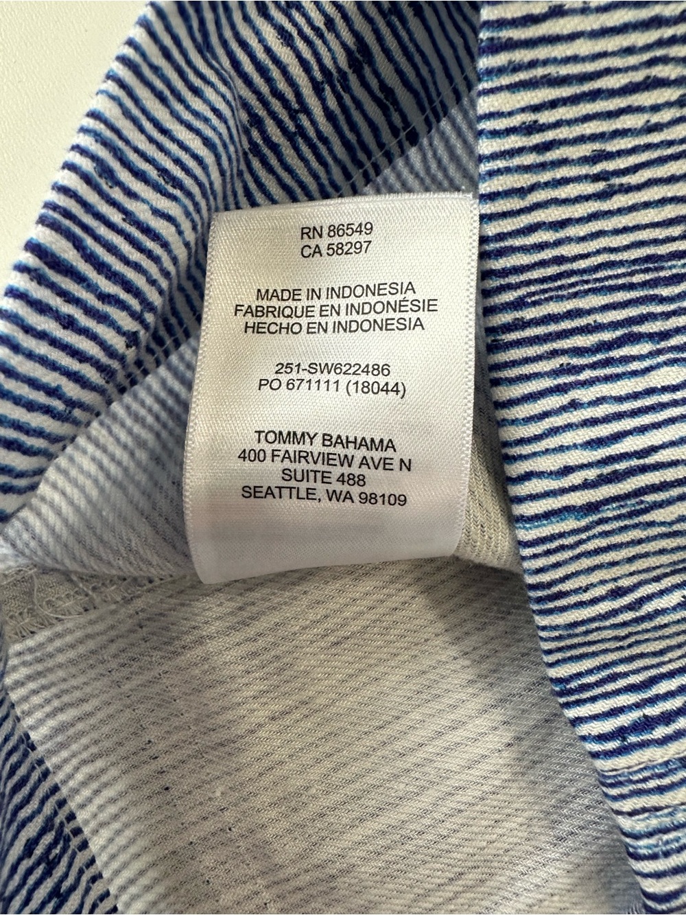 Tommy Bahama Palm-A-Dora Shimmer Bay Sheath Dress Linen Blend Size XS White Blue - Picture 8 of 11